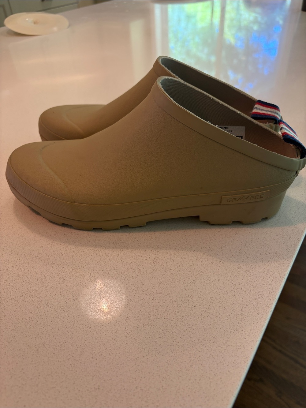 Seavees Bodega khaki Slip-On Utility Clog size 12 - Picture 5 of 8
